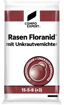 Rasen Floranid mit Unkrautvernichter 15-5-8(+3)