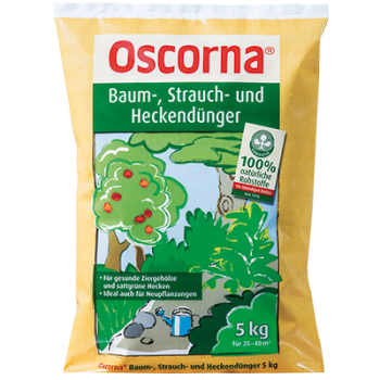 Oscorna Baum-, Strauch- und Heckendünger